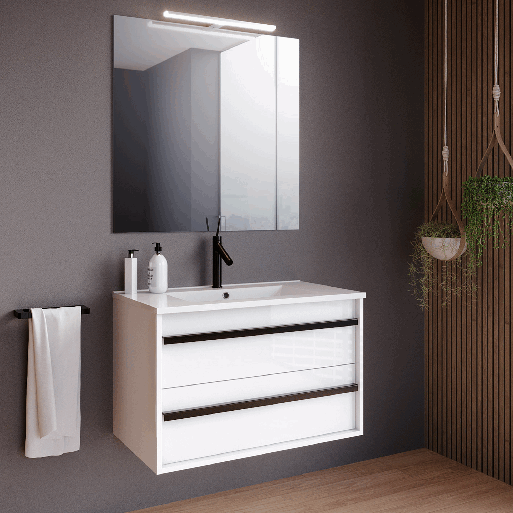 Ateca-80-Blanco.gif Mueble de Baño Ateros - Imagen 1