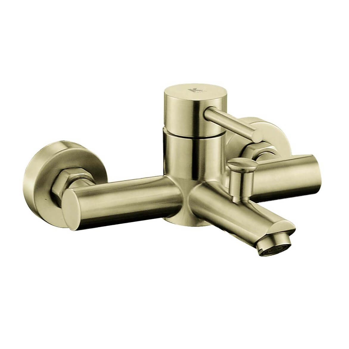 Grifo-Bano-Plenum-Oro-I.jpg Grifo Baño Plenum Oro Cepillado - Imagen 1