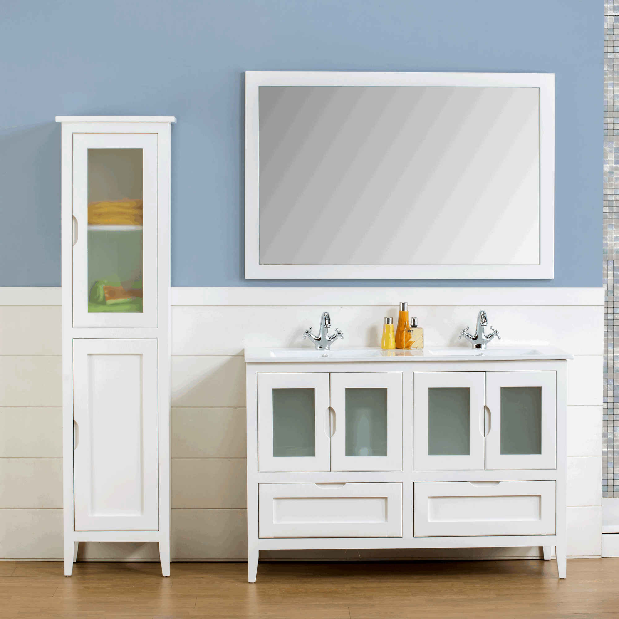 Leon-120-Sin-Cajones-Blanco-I.gif Mueble de Baño Rústico Leva 120 cm - Imagen 1